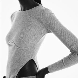 Zara Ribbed Bodysuit